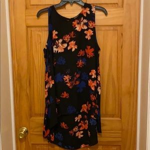 Vince Camuto floral chiffon tank